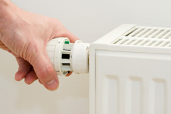 Up Exe central heating installation costs